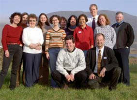 Members of the Project Team on Achill Island, Ireland